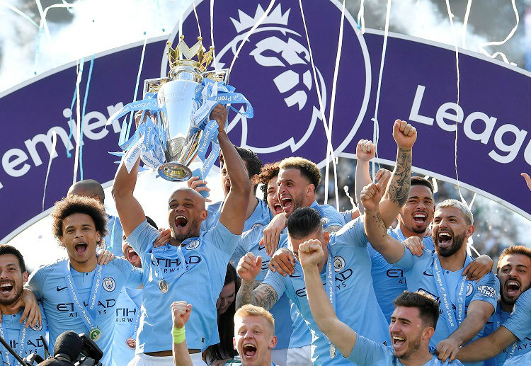 Manchester City came from behind to retain Premier League title with a 4-1 victory against Brighton