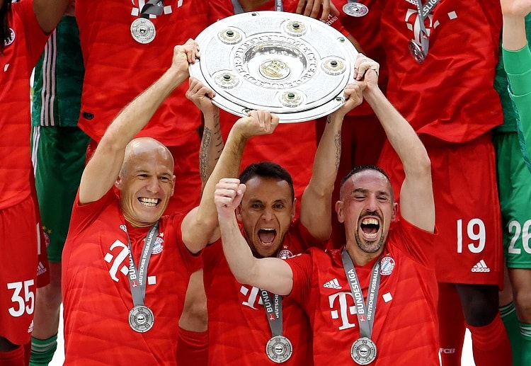 Franck Ribery and Arjen Robben contribute in Bayern Munich's final Bundesliga match of the season