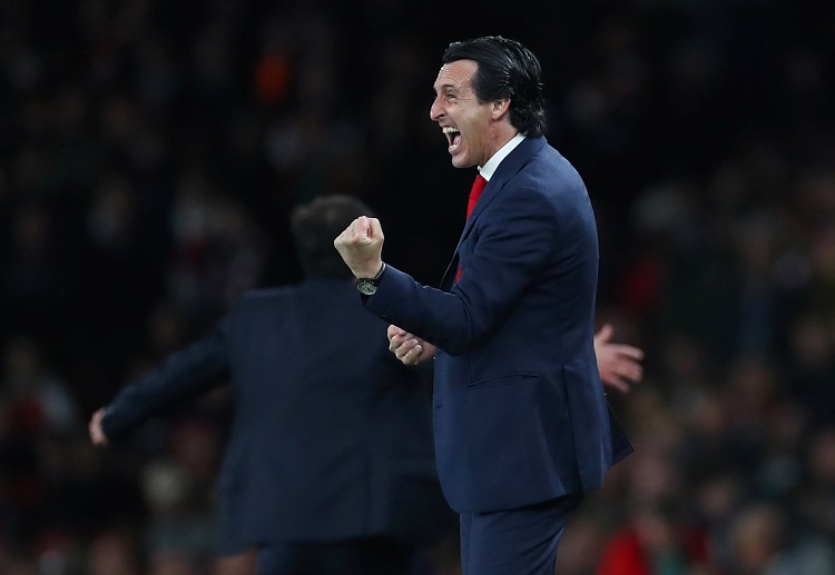 Unai Emery is happy how Arsenal won the Europa League tie with Valencia