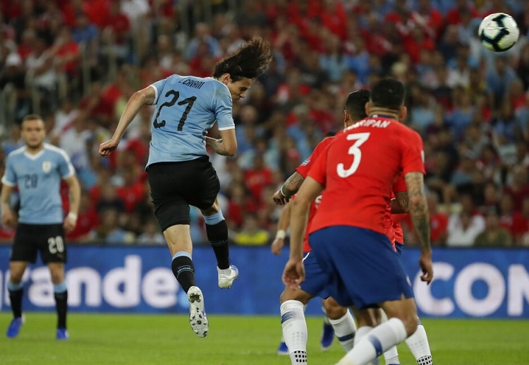 Edinson Cavani header against Chile snatches top spot in Copa America Group C