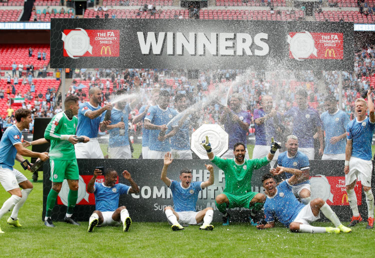 Manchester City defended their Community Shield title against Liverpool at Wembley Stadium