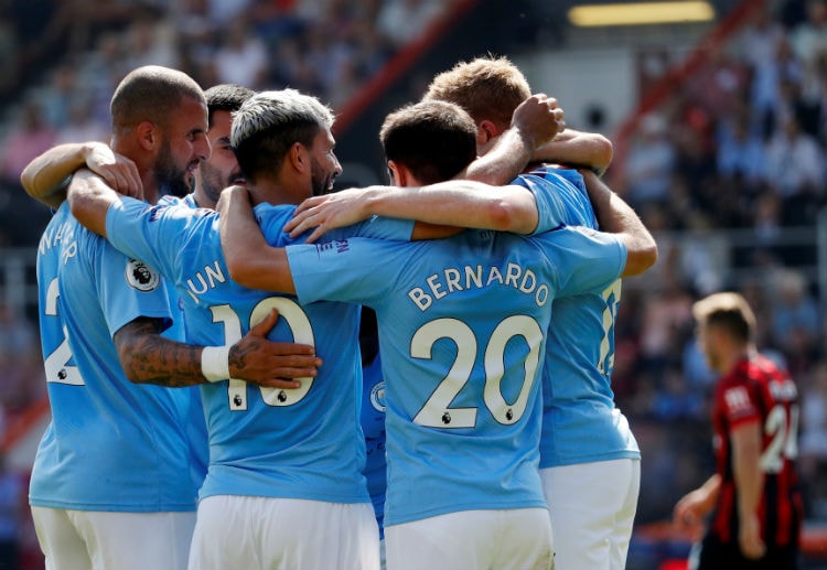 Premier League: Man City tiếp tục chuỗi thắng trước Bournemouth nhờ cú đúp của Aguero