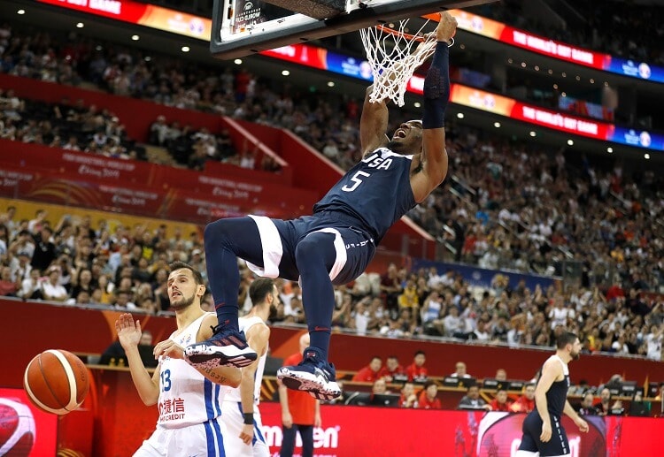FIBA World Cup 2019: Mỹ thắng cược bóng rổ áp đảo trước Cộng hòa Czech