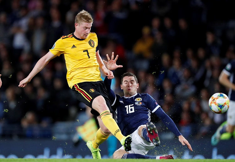 Highlights tỷ lệ kèo vòng loại Euro 2020: Scotland 0-4 Bỉ: Show diễn của De Bruyne