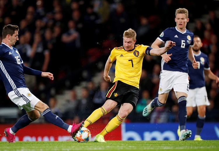 Kevin De Bruyne was all types of dominant as he powered Belgium to another Euro 2020 qualification win