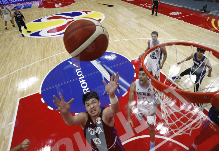 South Korea suffers a defeat against Argentina in their first FIBA World Cup match