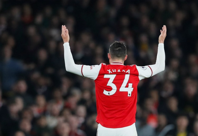 Premier League: Granit Xhaka was replaced by Bukayo Saka in their game vs Crystal Palace