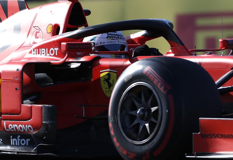 Ferrari driver Sebastian Vettel is left frustrated following an upset in the Japanese Grand Prix
