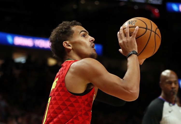 Trae Young has been hot to start his NBA season as he leads the Hawks to a 2-1 slate
