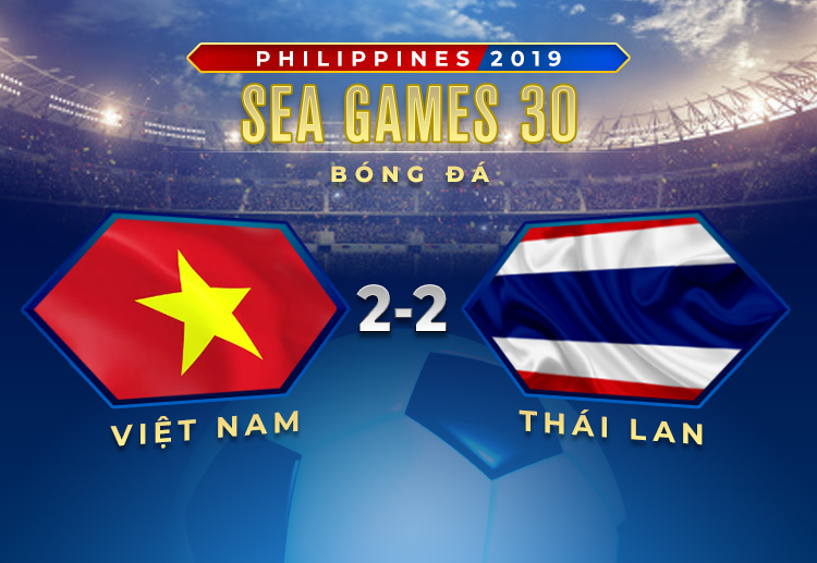Highlights SEA Game 2019 U22 Việt Nam 2-2 U22 Thái Lan