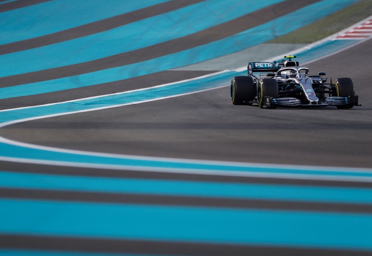 Mercedes' Valtteri Bottas finished fourth during the Abu Dhabi Grand Prix 2019
