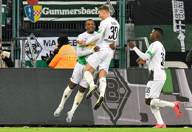 Alassane Plea is Borussia Monchengladbach’s top scorer in the Bundesliga
