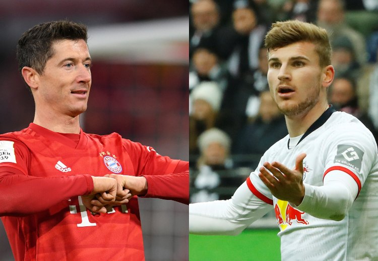 Robert Lewandowski have scored 22 goals this Bundesliga season while Timo Werner have 20 league goals