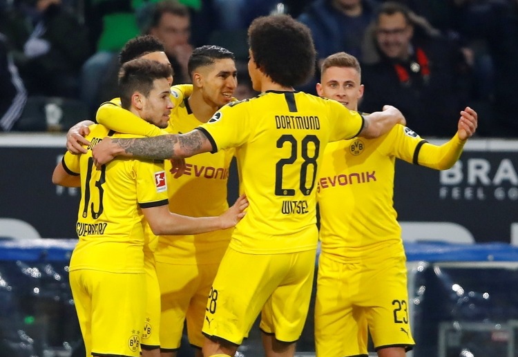 Borussia Dortmund have sealed the second spot in the Bundesliga table after beating rivals Monchengladbach