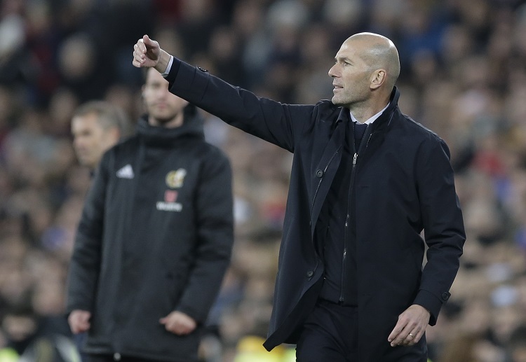 Zinedine Zidane remains determined to lead Real Madrid to La Liga glory