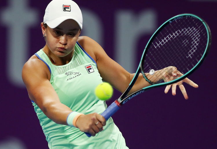 Ashleigh Barty is determined to maintain her WTA standing through her quickness and power on the tennis court