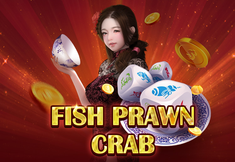 The roll of a dice decides your fate in the Fish Prawn Crab game