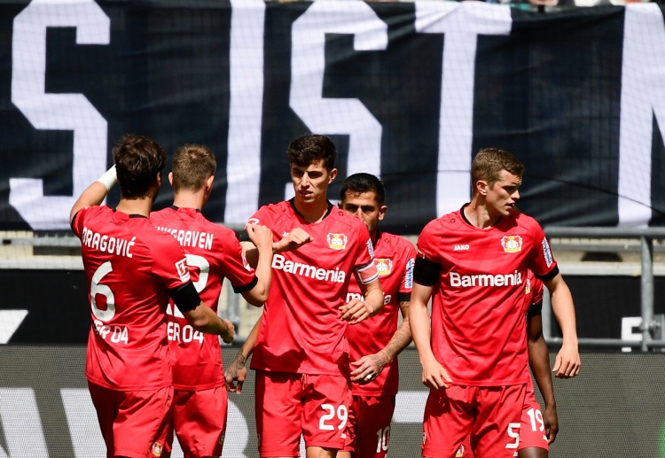 Bundesliga: Kai Havertz is currently Bayer Leverkusen's top scorer with 10 goals