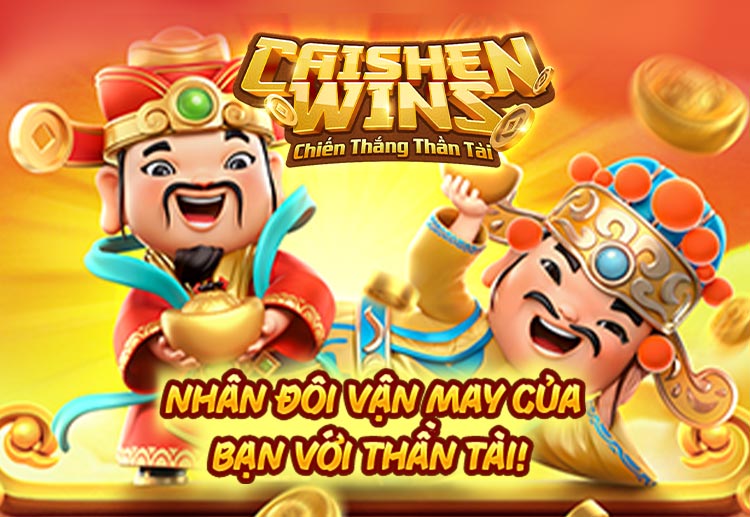 Game slot Caishen Wins của SBOBET có hình ảnh sống động bắt mắt cùng âm thanh tươi vui