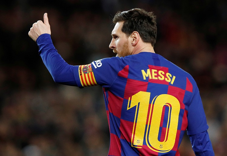 Barcelona superstar Lionel Messi have compiled 25 goals and 21 assists in the 2019/20 La Liga season
