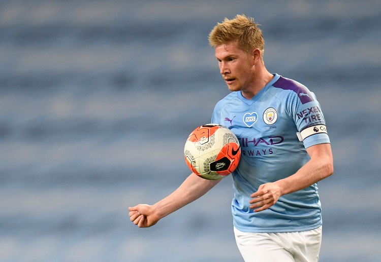 Kevin de Bruyne played a vital role in Man City's Premier League campaign