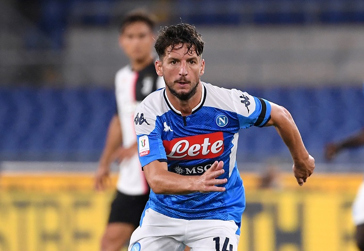 Dries Mertens has scored 7 goals and provided 5 assists in 24 Serie A appearances