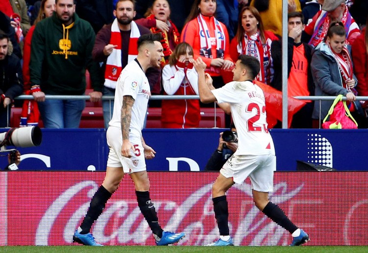 Europa League: Lucas Ocampos made an impressive first campaign at La Liga this season playing for Sevilla FC