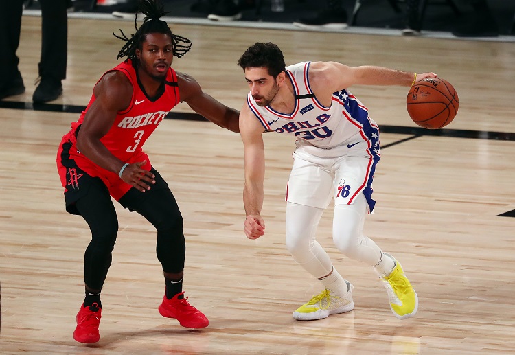 Tỉ số NBA ngày 15/8 Houston Rockets 96-134 Philadelphia 76ers.