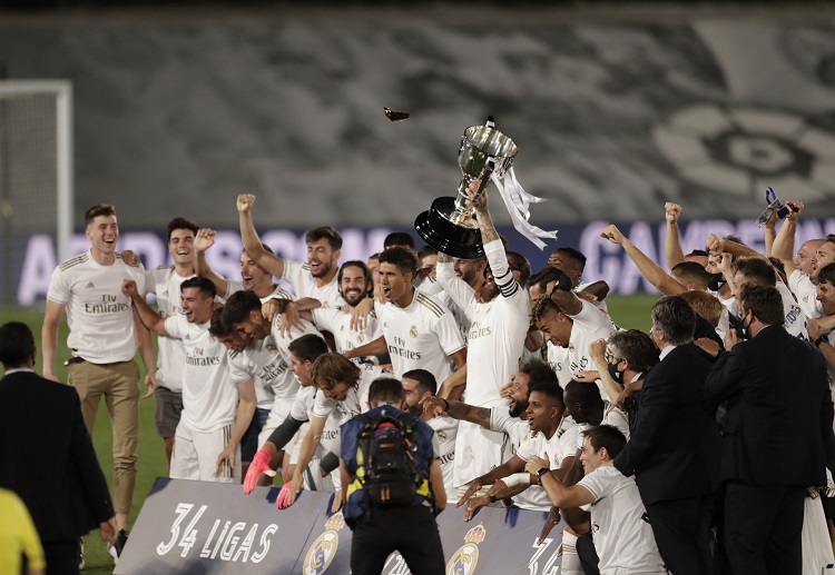 Real Madrid meraih juara La Liga 2020