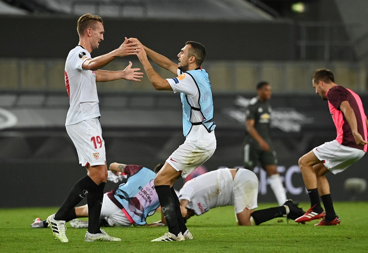 Europa League: Chiến thắng 2-1 trước Man Utd ở vòng bán kết đã giúp cho Sevilla nâng cao chuỗi trận bất bại lên con số 20