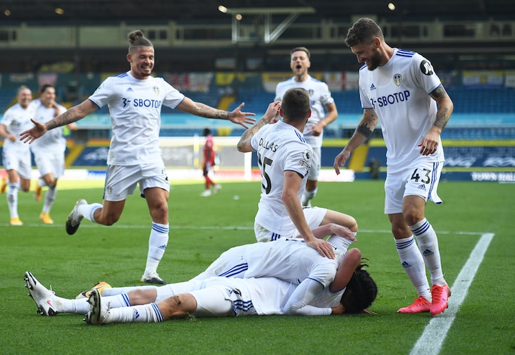 Helder Costa's brace helped Leeds United get their first Premier League win of the season