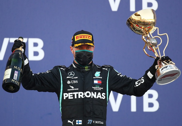 Valtteri Bottas was named this season's Russian Grand Prix winner