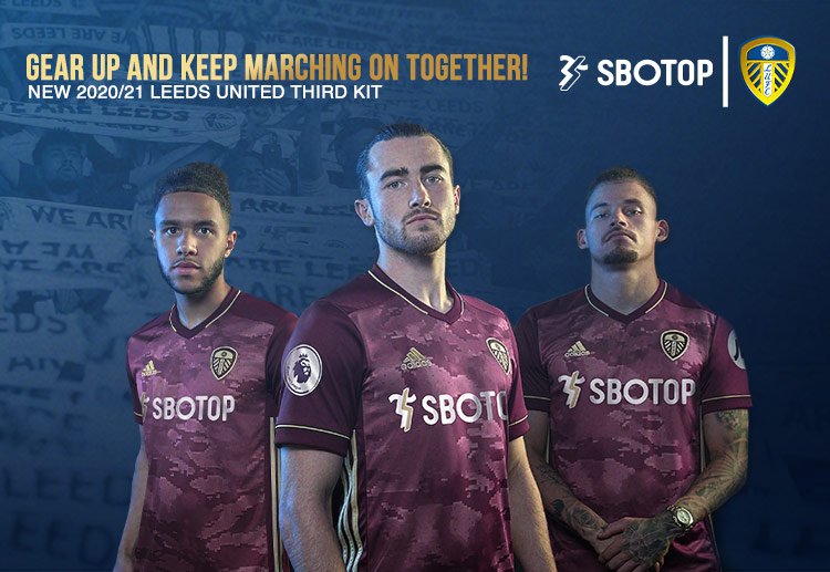 Leeds United launched its third kit for the 2020/21 Premier League season