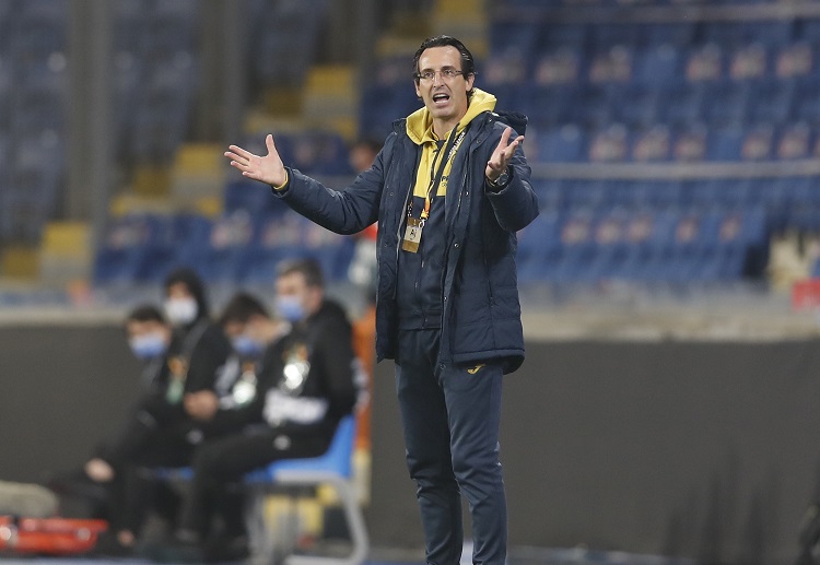Villarreal boss Unai Emery will be looking to reach the top of the La Liga table