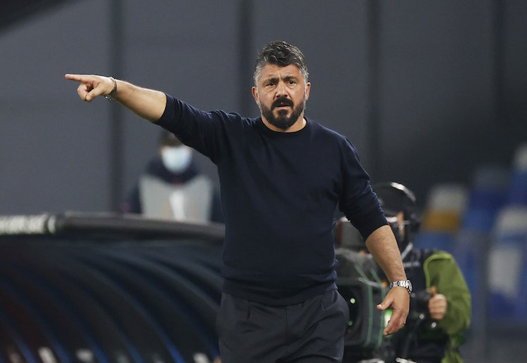 Gennaro Gattuso’s Napoli are determined to rise up the Serie A ranks in match against AS Roma