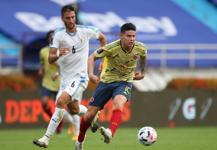 James Rodriguez will be aiming to produce Ecuador vs Colombia highlights in World Cup qualifiers