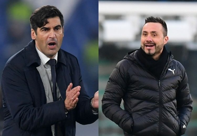 Paulo Fonseca and AS Roma are determined to rise their ranks over Serie A rivals Sassuolo at Stadio Olimpico