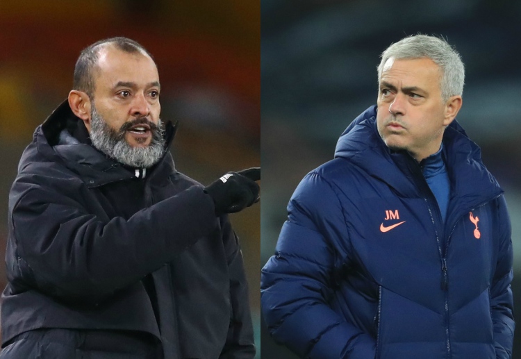 Nuno Espirito Santo and Jose Mourinho are set to meet in Premier League: Wolverhampton Wanderers vs Tottenham Hotspur