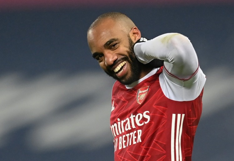 Alexandre Lacazette is currently Arsenal's top scorer in the Premier League
