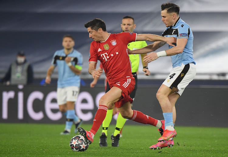 Champions League: Robert Lewandowski scores the opening goal for Bayern Munich against Lazio