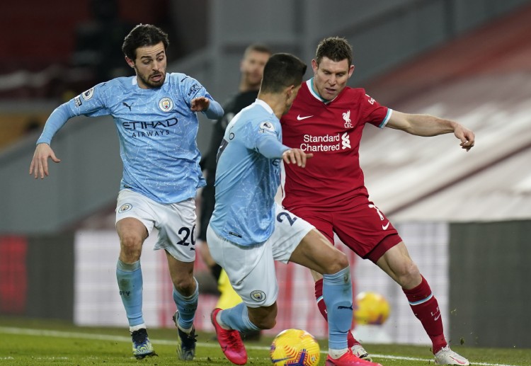 Hasl skor Liga Inggris: Liverpool 1-4 Manchester City