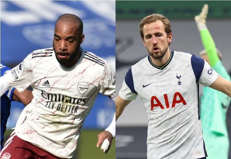 Harry Kane is currently the third top scorer in Premier League while Alexandre Lacazette is sitting on the 13th