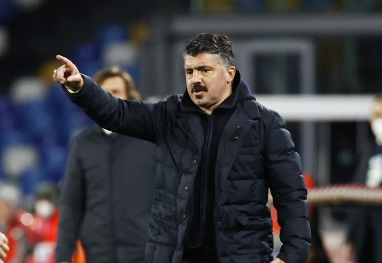 Gennaro Gattuso's team Napoli are sitting on the sixth spot of Serie A table