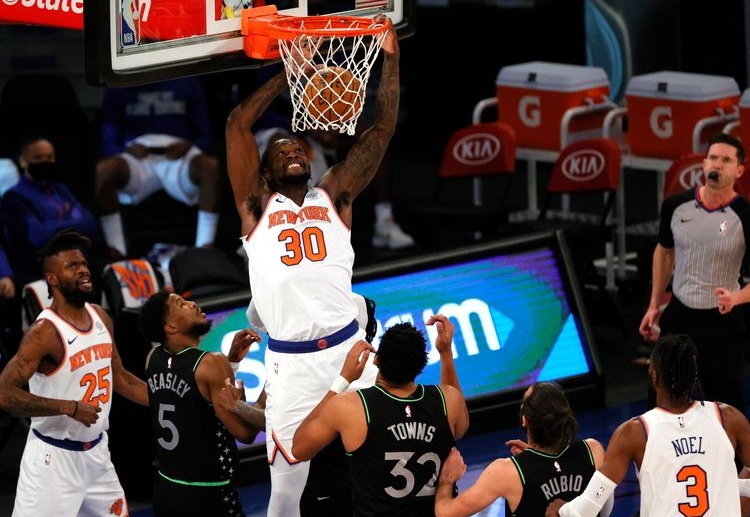 Julius Randle is spearheading the New York Knicks in continuing their surprising run this NBA season