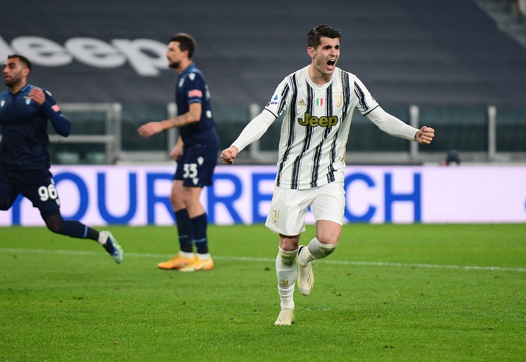 Serie A: Morata bước lên bình tĩnh đánh lừa Reina, nhân đôi cách biệt cho Juventus.