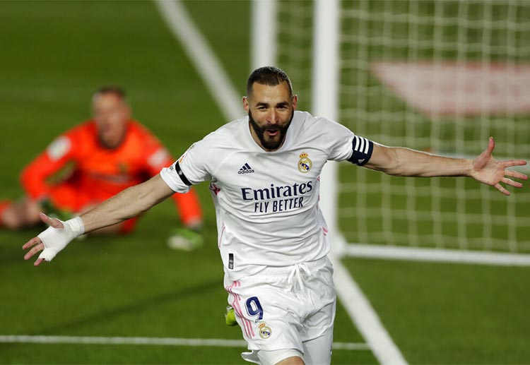 Karim Benzema has now scored 19 goals in 26 matches this season in La Liga