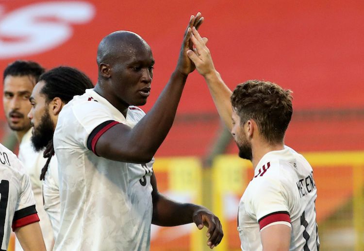 Romelu Lukaku gears up ahead of their first Euro 2020 group stage game against Russia