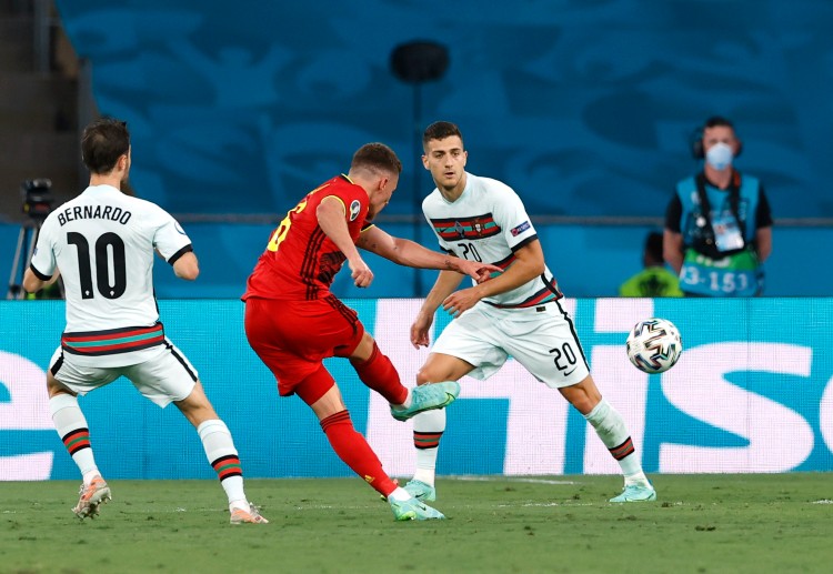 Euro 2020: Thorgan Hazard's 42nd-miinute goal is enough for Belgium to defeat Portugal