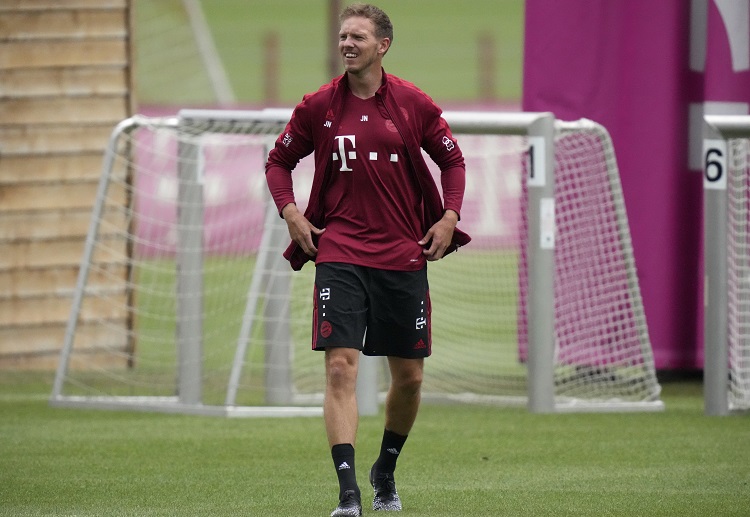 New coach Julian Nagelsmann is expected to lead Bayern Munich to its 10th consecutive Bundesliga title