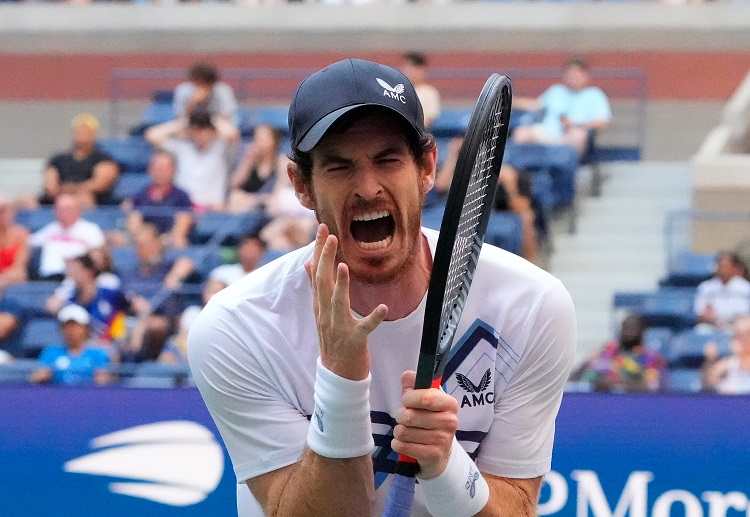 Andy Murray lost his first round of US Open tennis match to Stefanos Tsitsipas